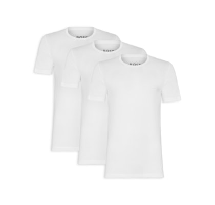 Kit Camisetas Masculinas 3 peças RN 3P Classic - Branco