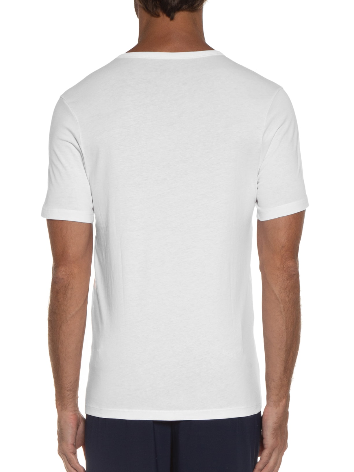 Kit Camisetas Masculinas 3 peças RN 3P Classic Branco Boss