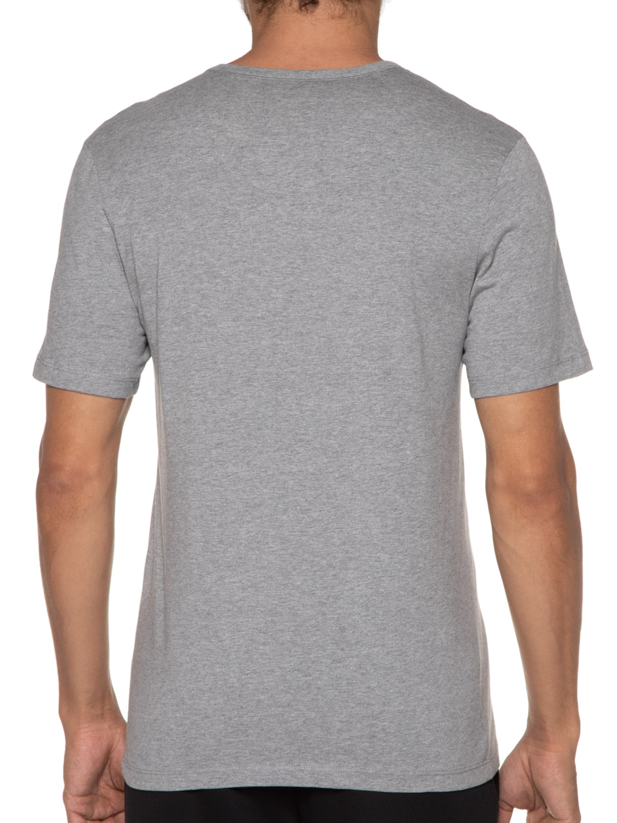 Kit Camisetas Masculinas 3 peças Rn 3P Classic Branco Branco Boss