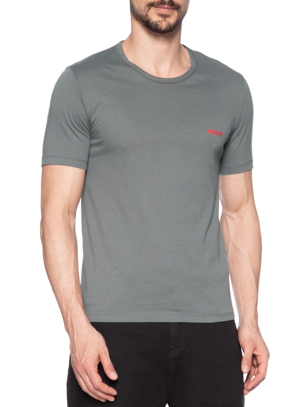 Kit Camisetas Masculinas 3 Peças Rn Triplet Hugo