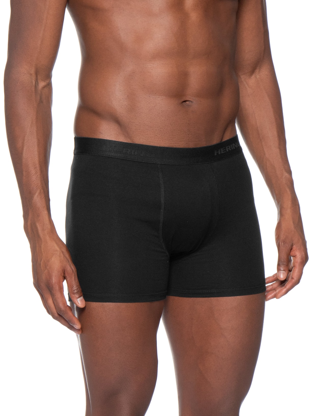 Kit Com 10 Cuecas Boxer Em Algodão Branco Hering Intimates