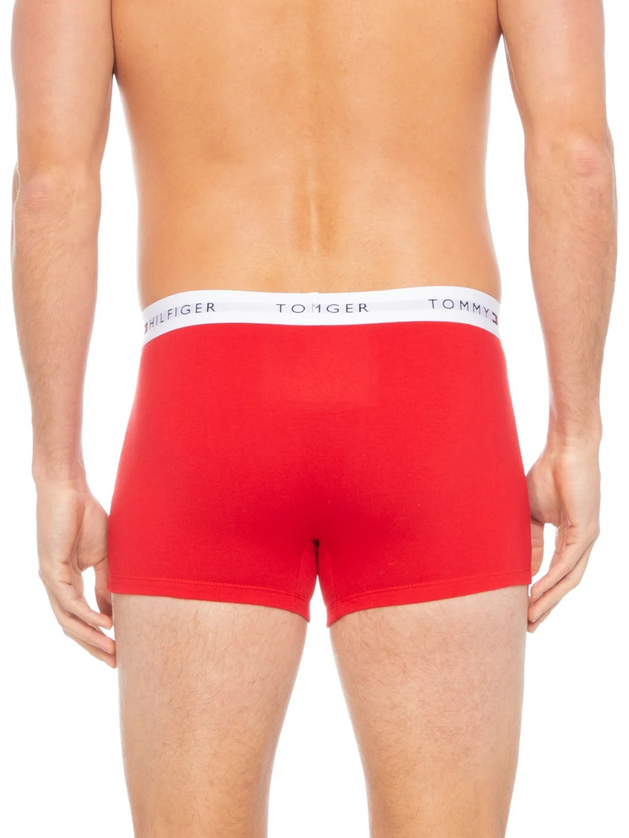 Kit com 3 Cuecas Boxer Cinza Tommy Hilfiger