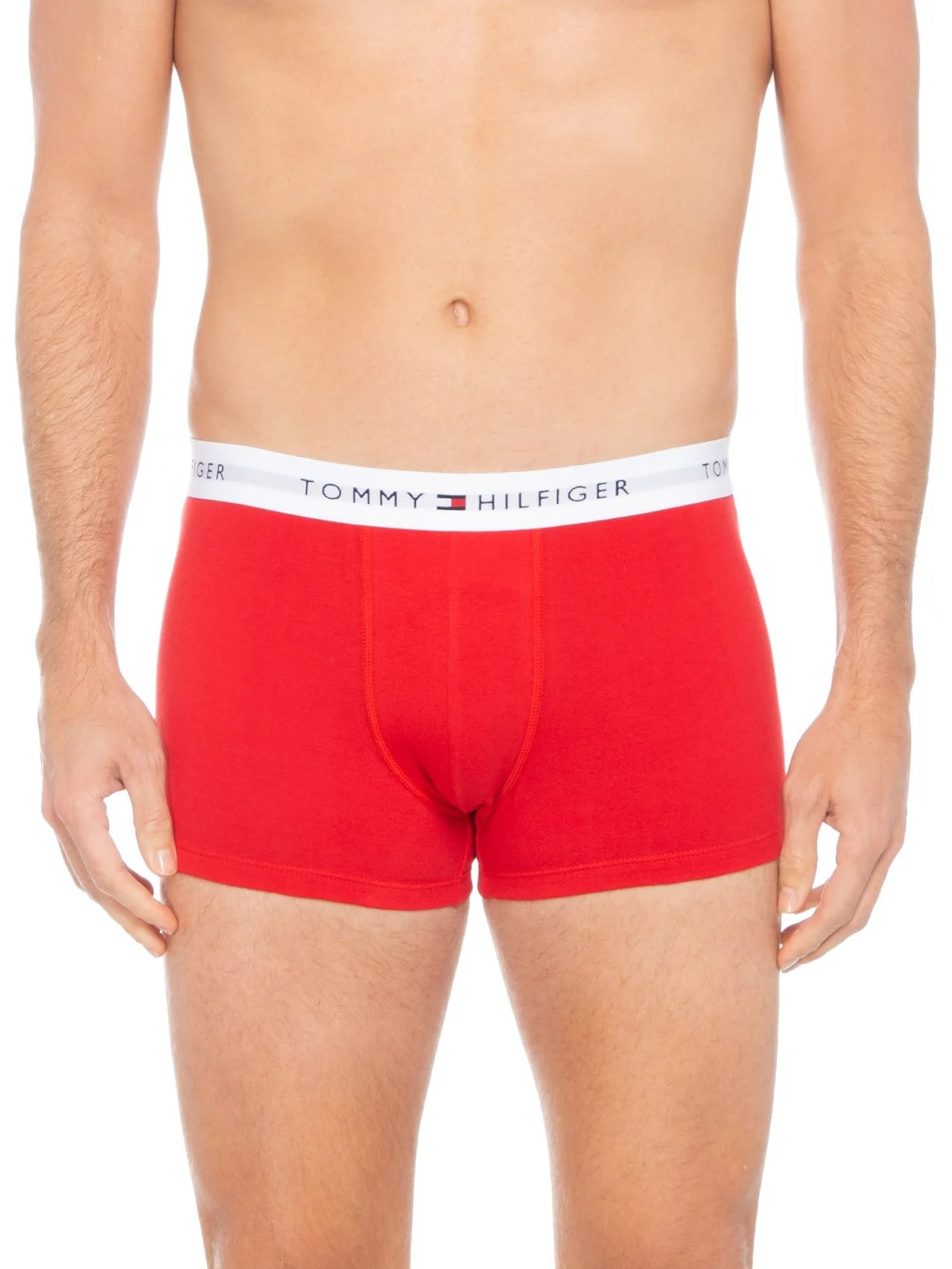 Kit com 3 Cuecas Boxer Cinza Tommy Hilfiger