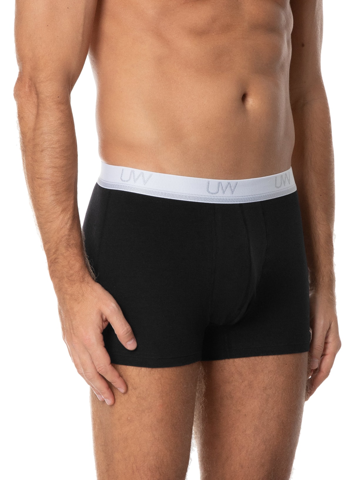 Kit Com 3 Cuecas Boxer Cool Preto Casa Das Cuecas