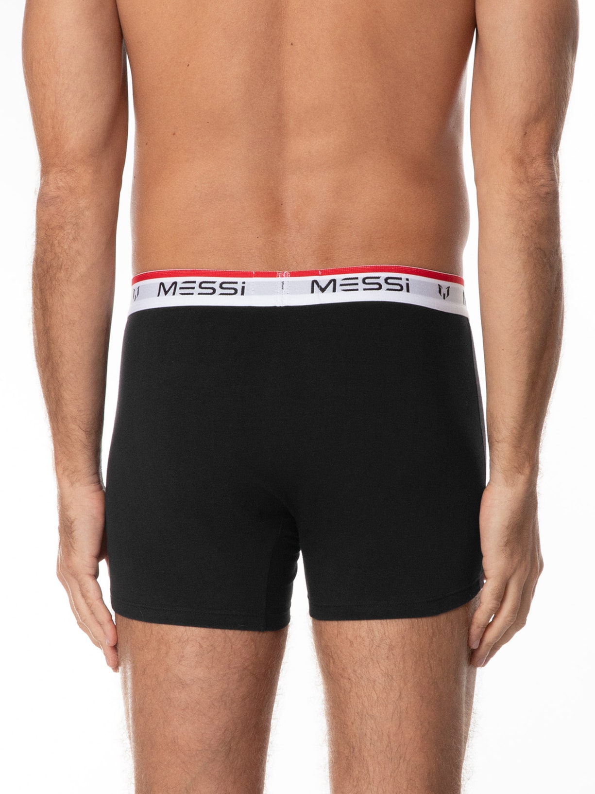 Kit Com 3 Cuecas Boxer Cotton Preto Casa Das Cuecas