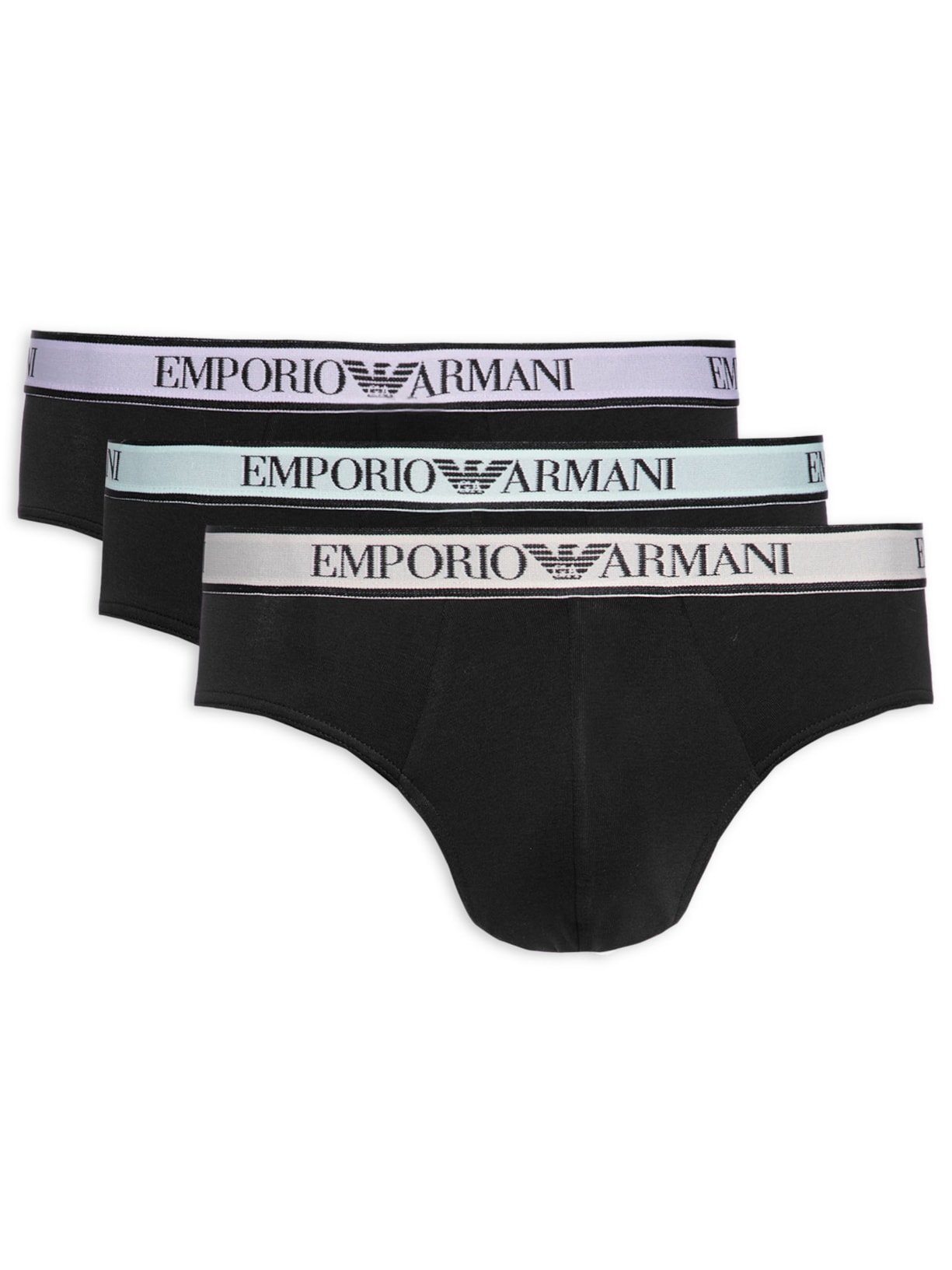 Kit Com 3 Cuecas - Preto