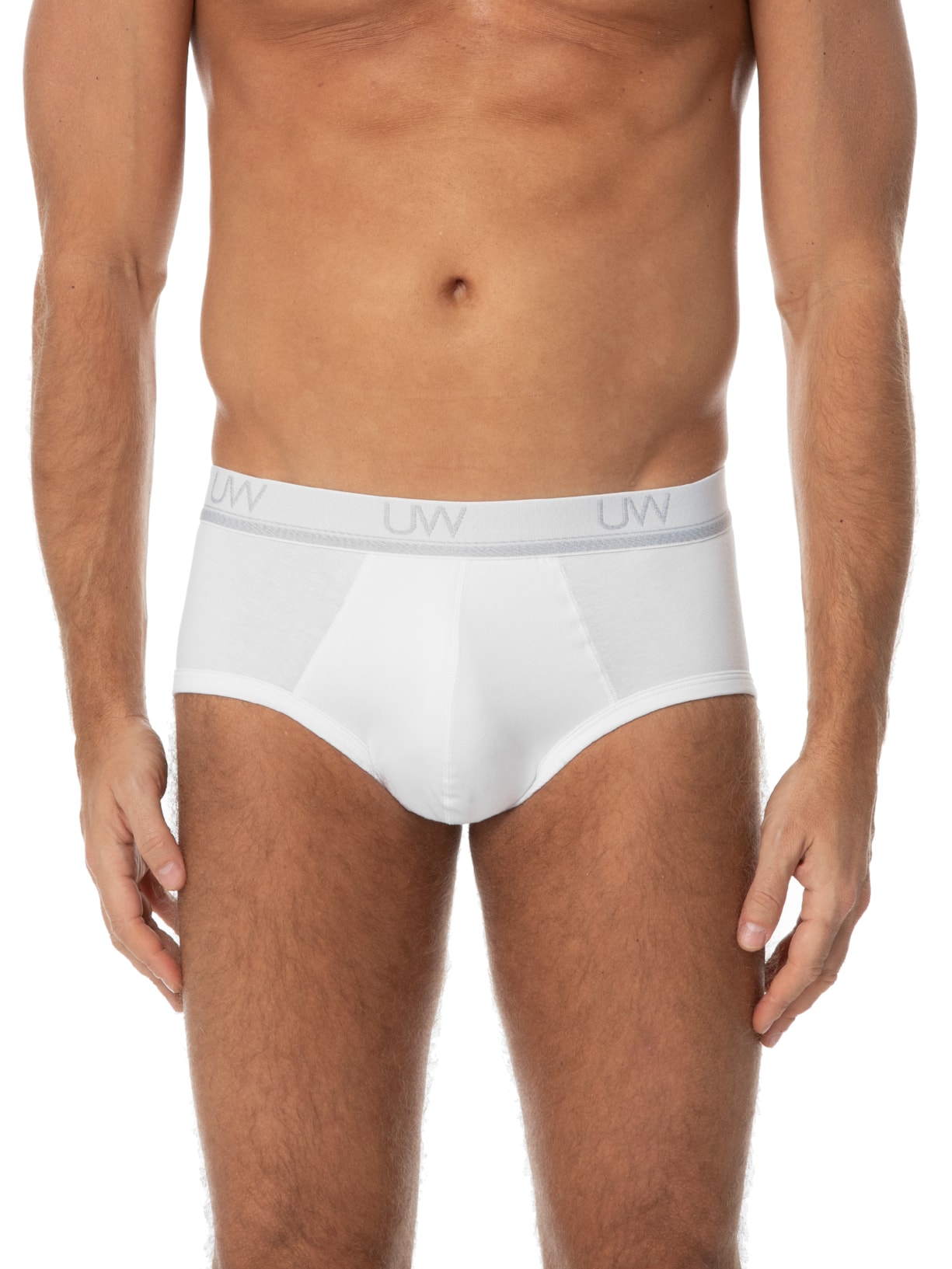 Kit Com 3 Cuecas Slip Algodão Cool Branco Casa Das Cuecas