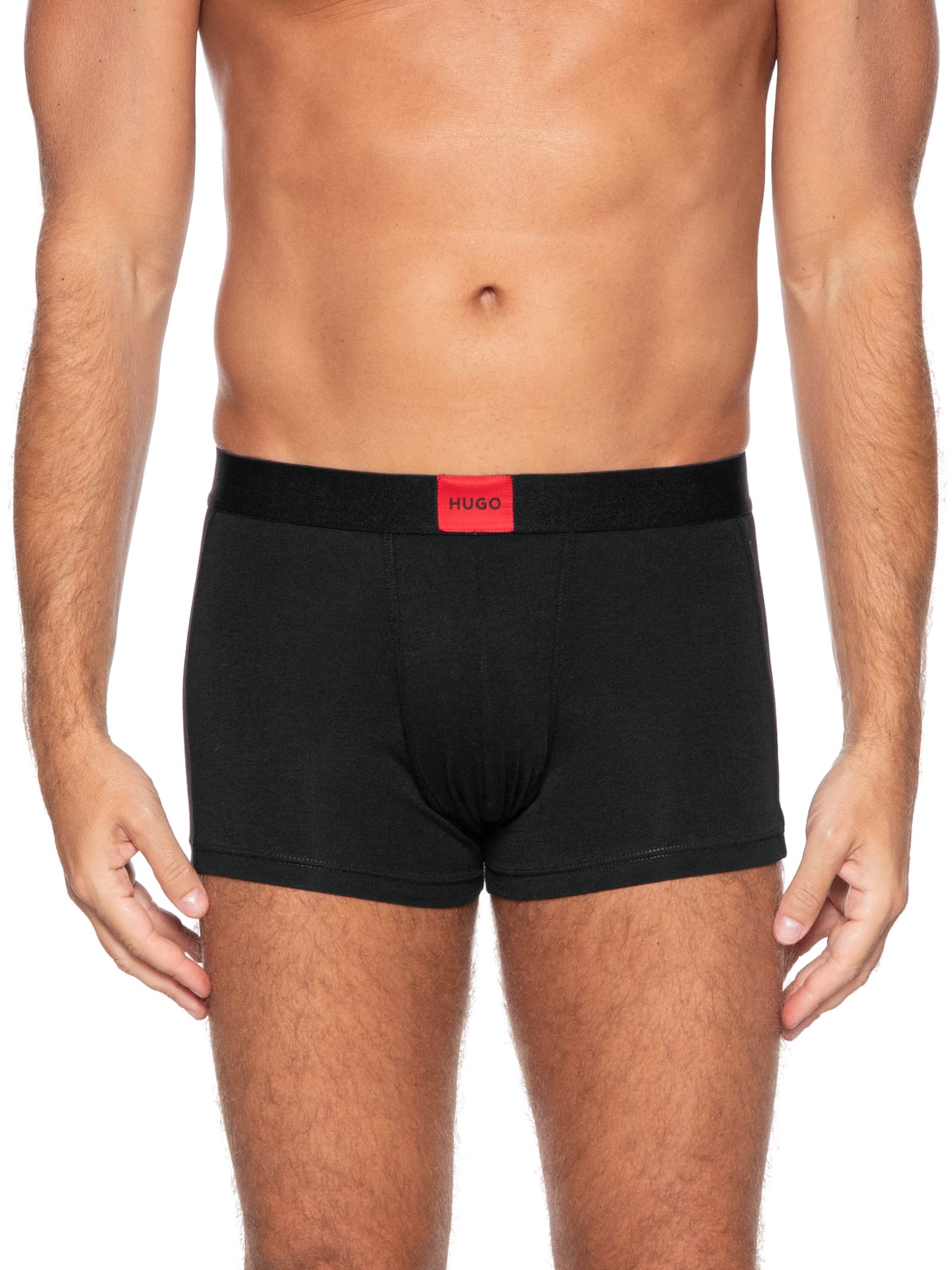 Kit Cueca 3 Peças Trunk Triplet Glaxy Preto Hugo