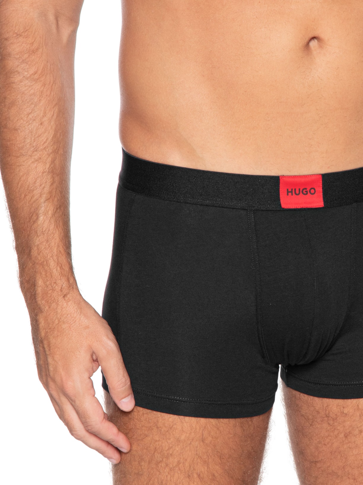 Kit Cueca 3 Peças Trunk Triplet Glaxy Preto Hugo