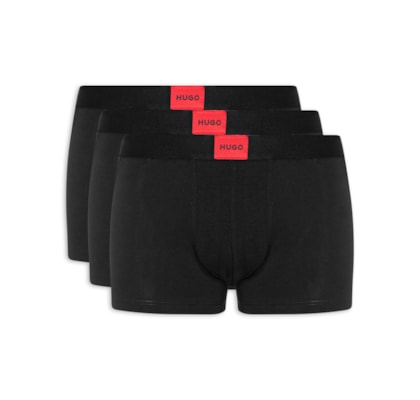Kit Cueca 3 Peças Trunk Triplet Glaxy - Preto