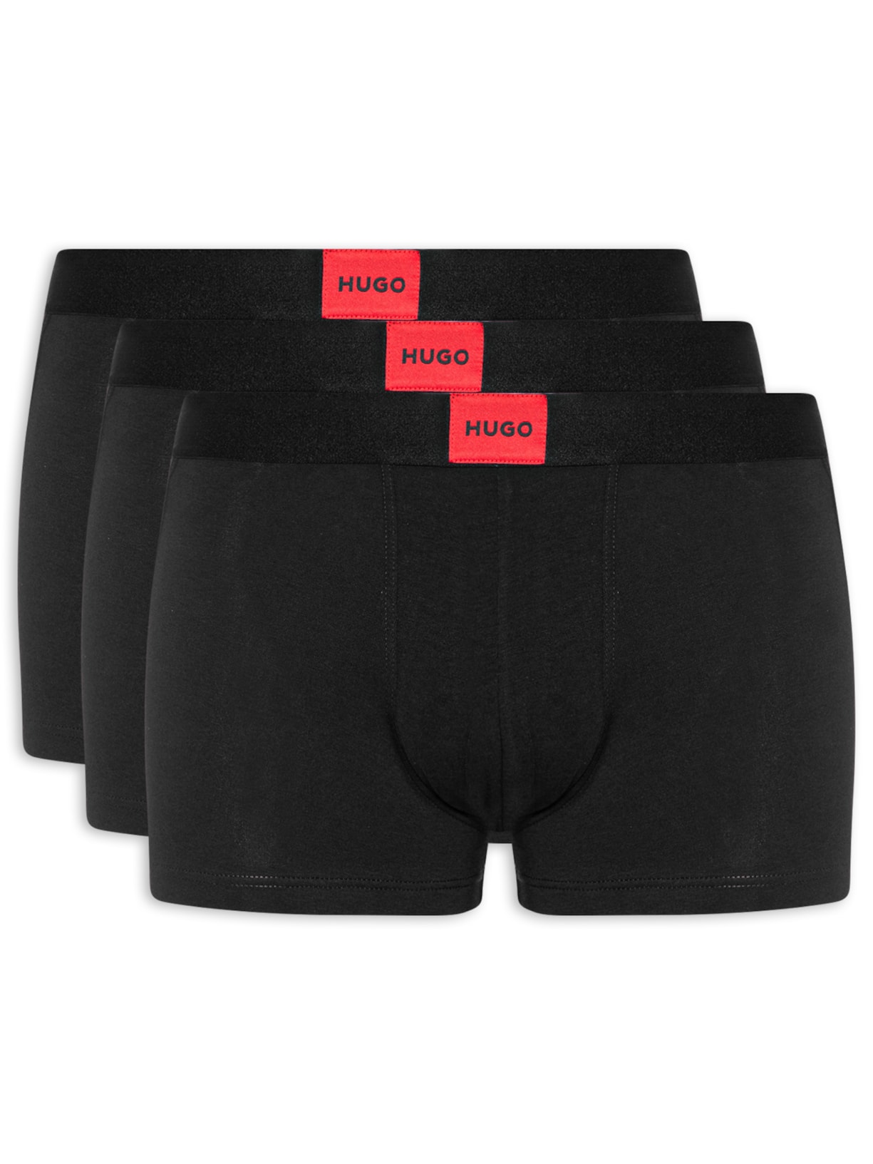 Kit Cueca 3 Peças Trunk Triplet Glaxy - Preto