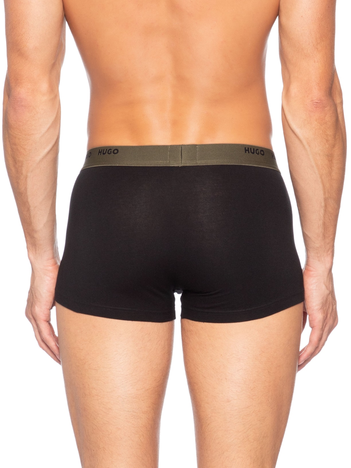 Kit Cueca 5 Peças Trunk Five Pack Preto Hugo