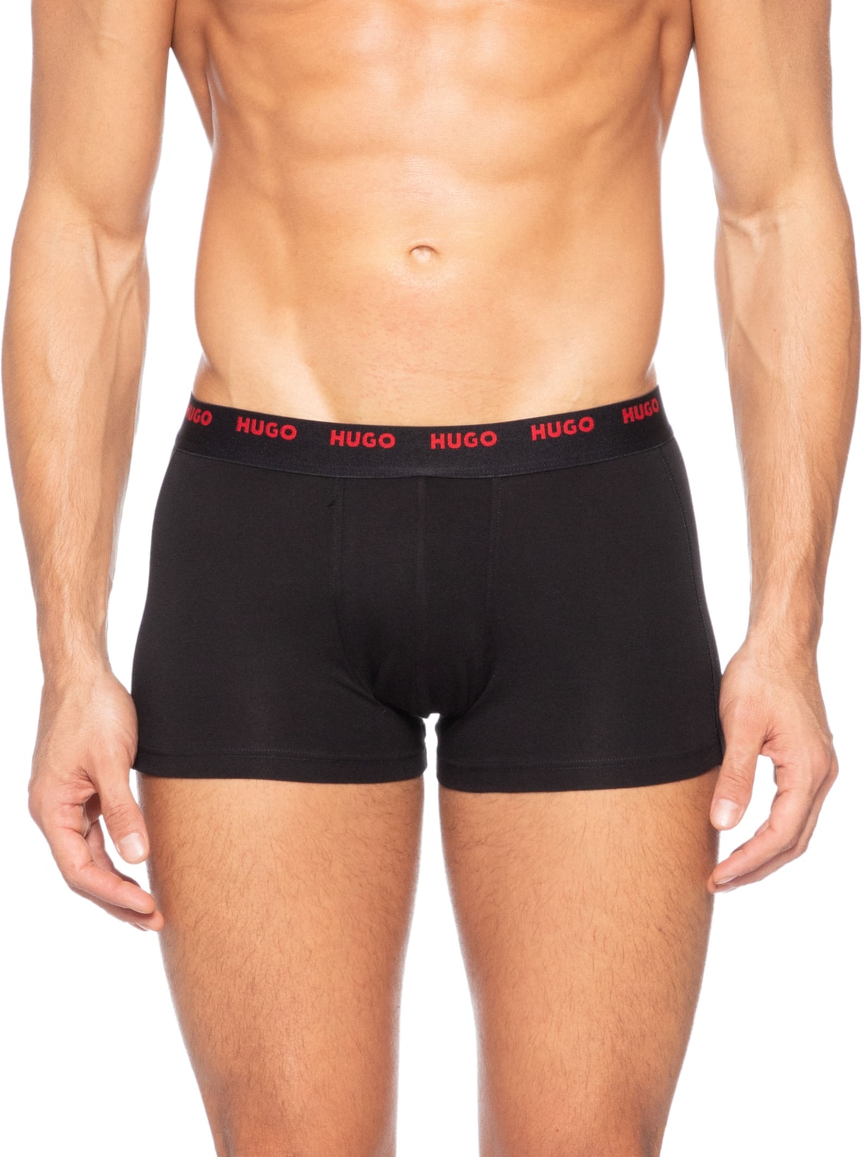 Kit Cueca 5 Peças Trunk Five Pack Preto Hugo