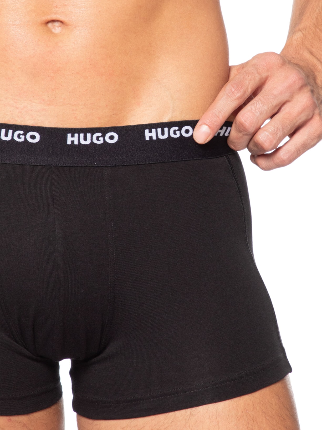 Kit Cueca 5 Peças Trunk Five Pack Preto Hugo