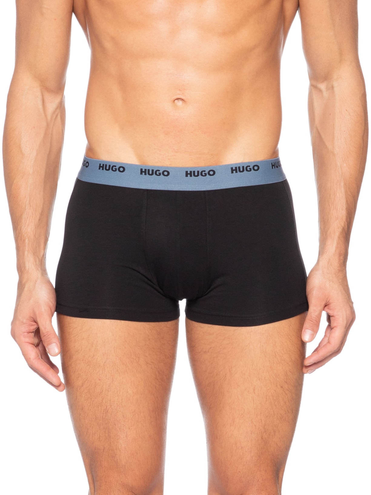 Kit Cueca 5 Peças Trunk Five Pack Preto Hugo