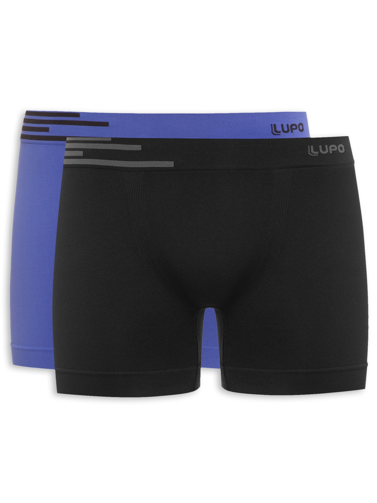 Kit Cueca Am Boxer Bas - Azul