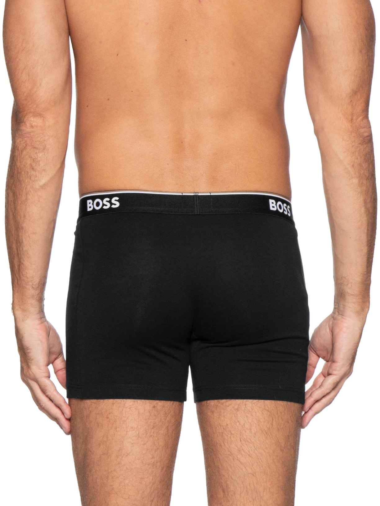 Kit Cueca Boxer Br Power 3p Preto Boss