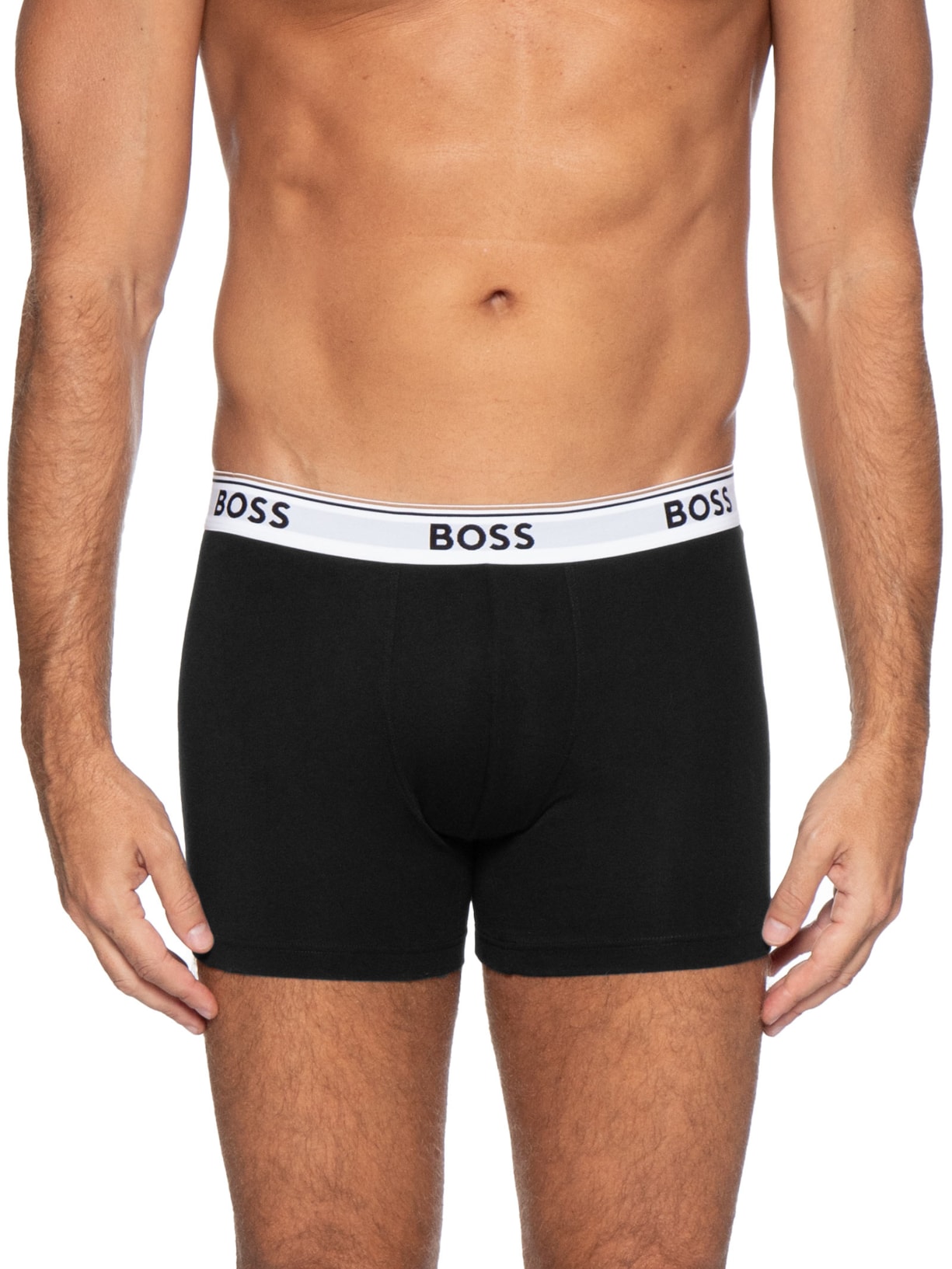 Kit Cueca Boxer Br Power 3p Preto Boss