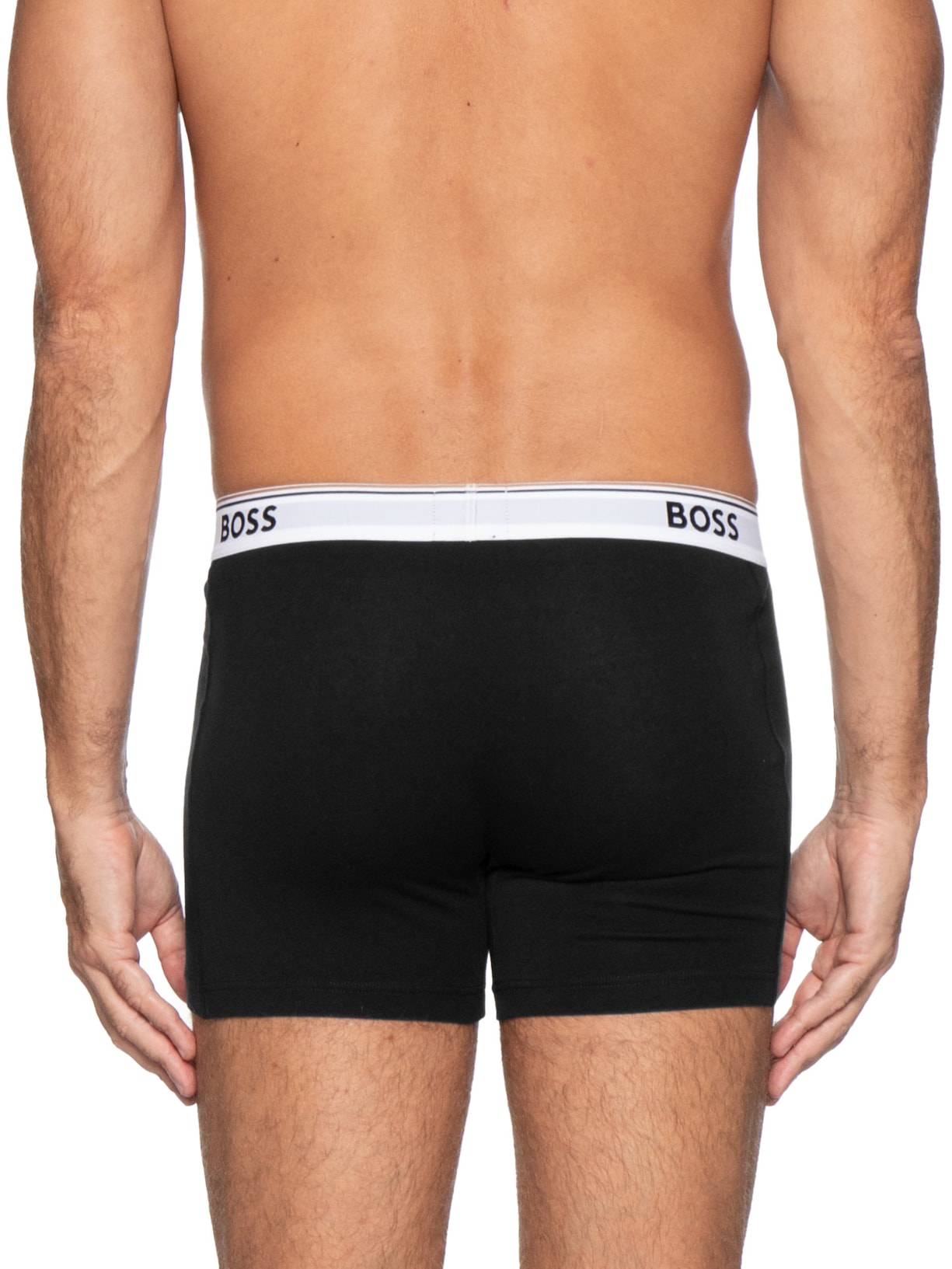 Kit Cueca Boxer Br Power 3p Preto Boss