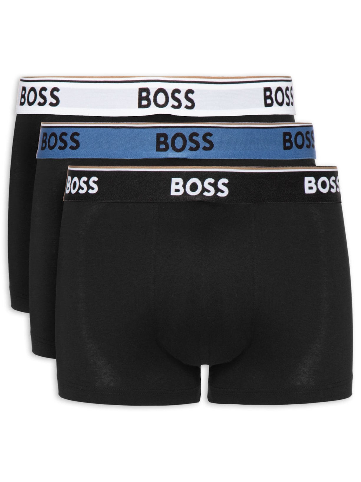 Kit Cueca Boxer Br Power 3p - Preto