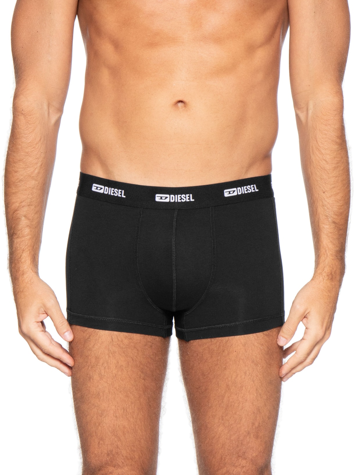 Kit Cueca Boxer Masculina Preto Diesel