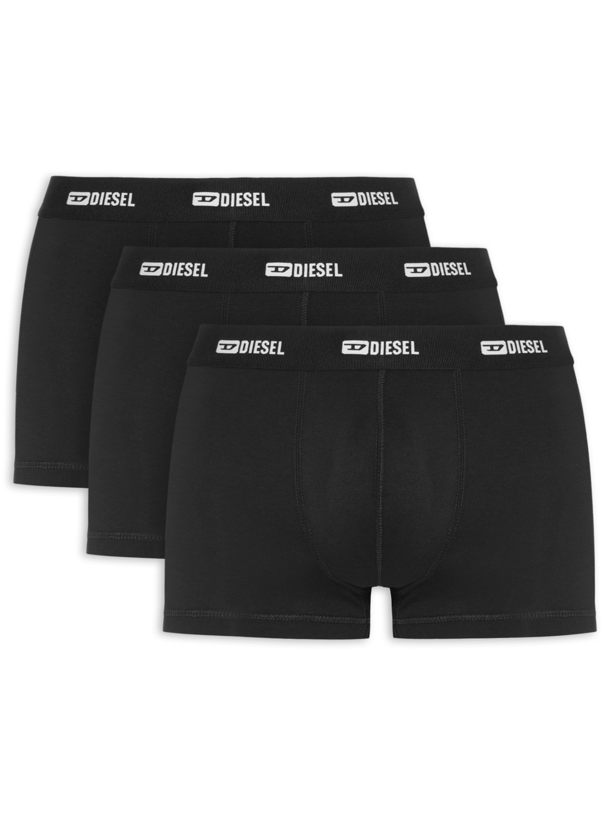 Kit Cueca Boxer Masculina - Preto