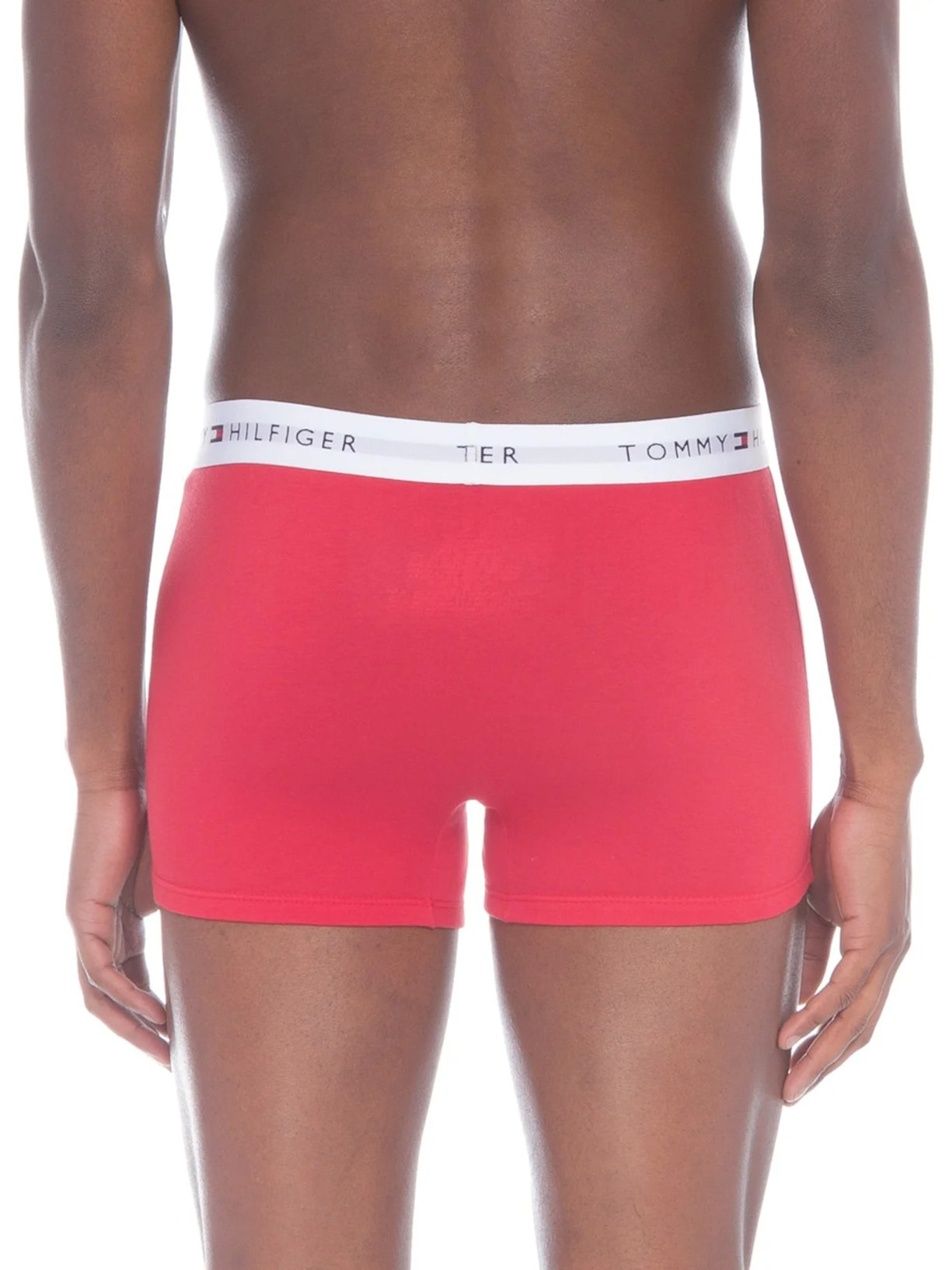 Kit Cueca Boxer Vermelho Tommy Hilfiger