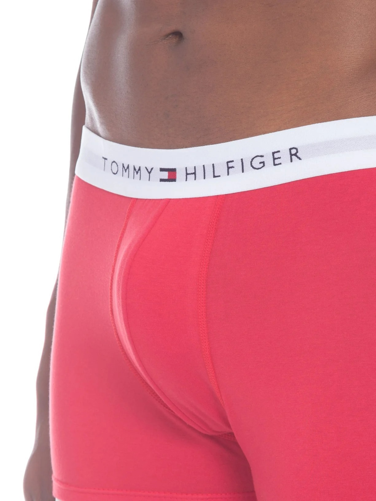 Kit Cueca Boxer Vermelho Tommy Hilfiger