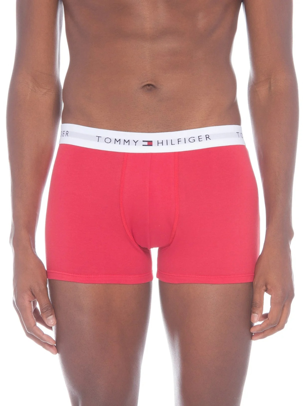 Kit Cueca Boxer Vermelho Tommy Hilfiger