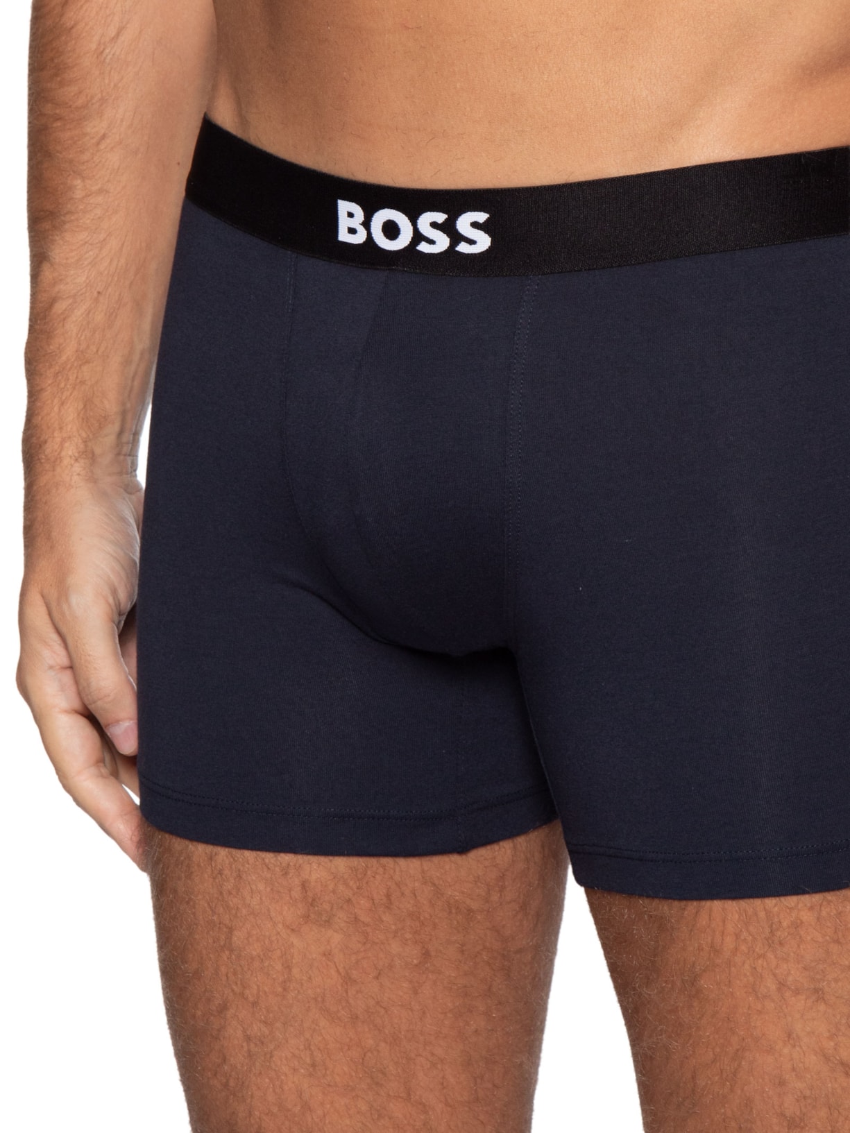 Kit Cueca BoxerBr 3P One Preto Boss