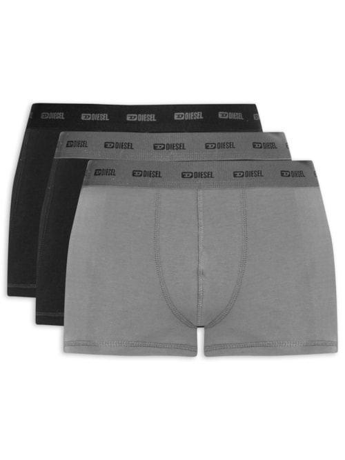Kit Cueca Masculina Boxer Damen-Utlt - Cinza