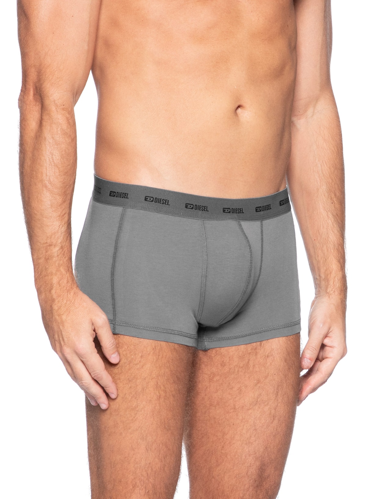 Kit Cueca Masculina Boxer Damen-Utlt Cinza Diesel