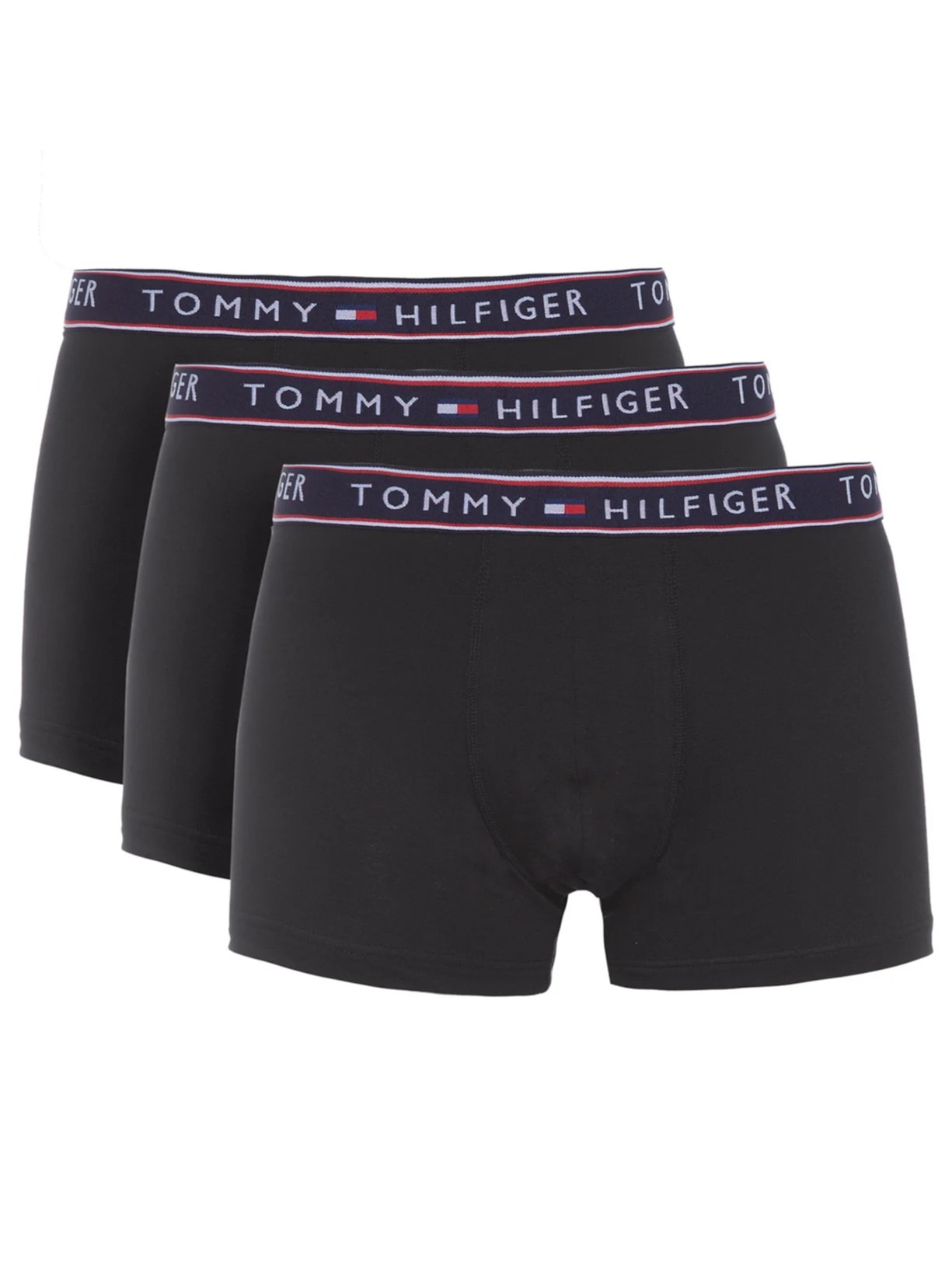Kit Cueca Stretch Trunk Preto Tommy Hilfiger