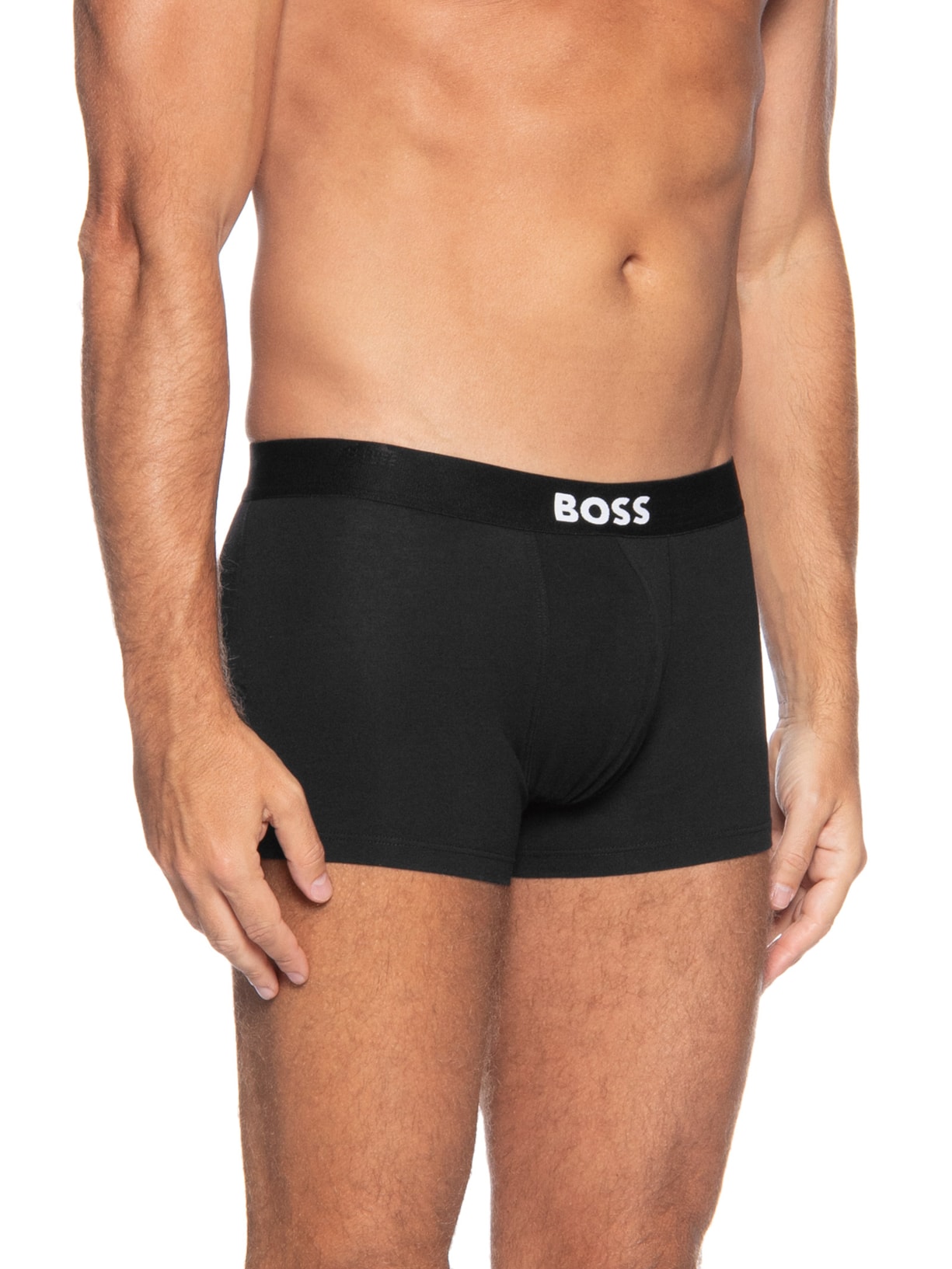 Kit Cueca Trunk 3 Peças One Preto Boss