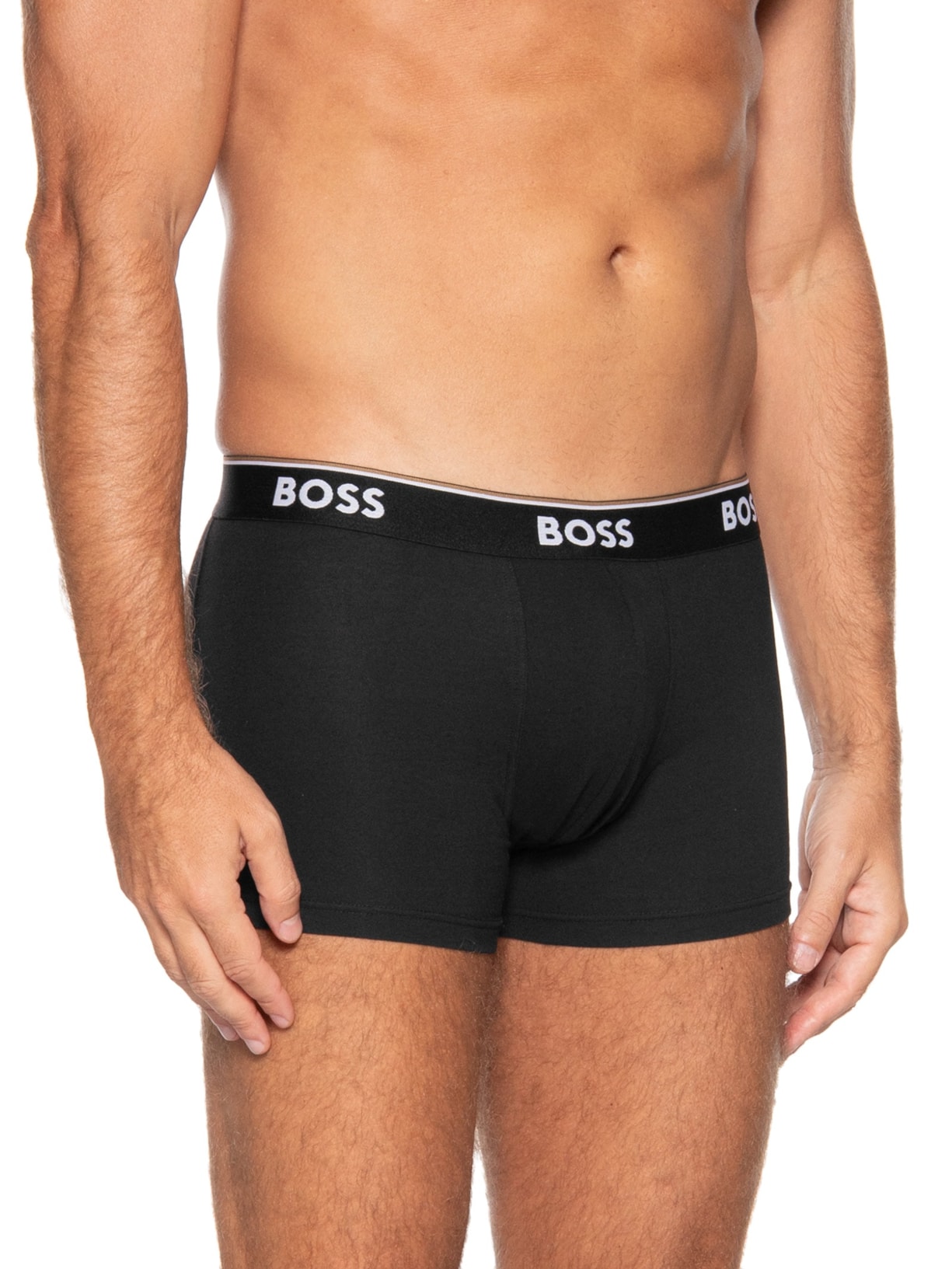 Kit Cueca Trunk 3 Peças Power Preto Boss