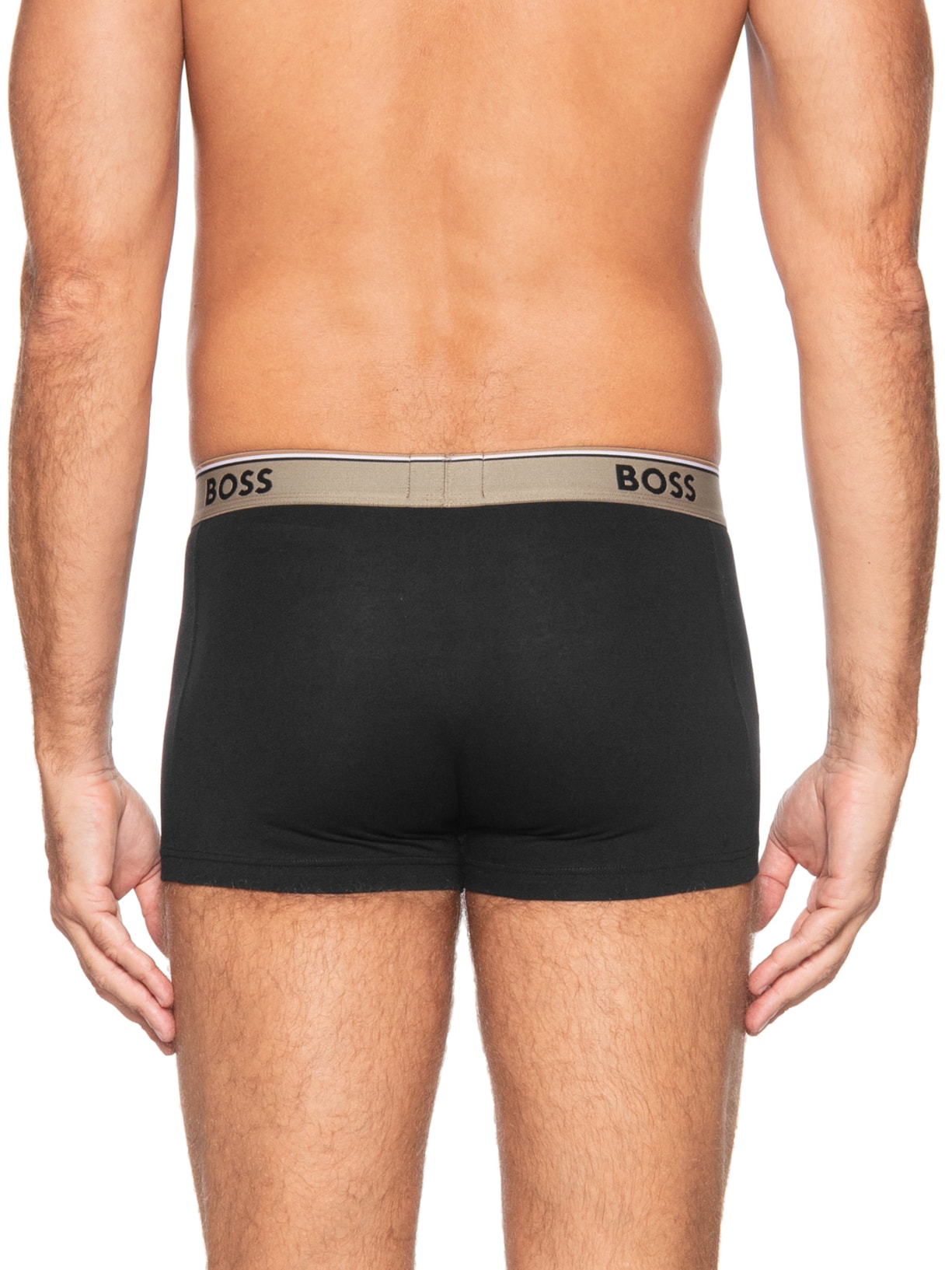 KIt Cueca Trunk 3 Peças Power Preto Boss