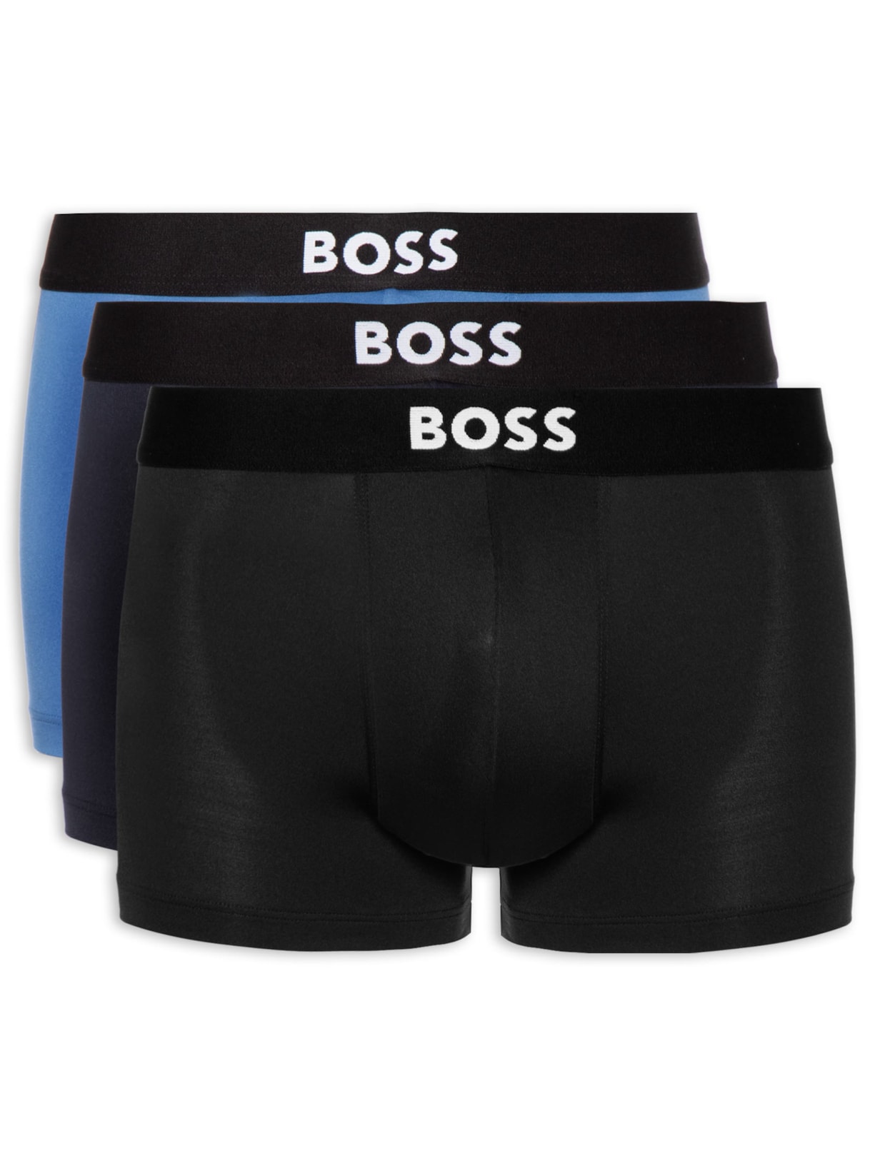Kit Cueca Trunk Micro One 3p Preto Boss