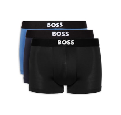 Kit Cueca Trunk Micro One 3p - Preto