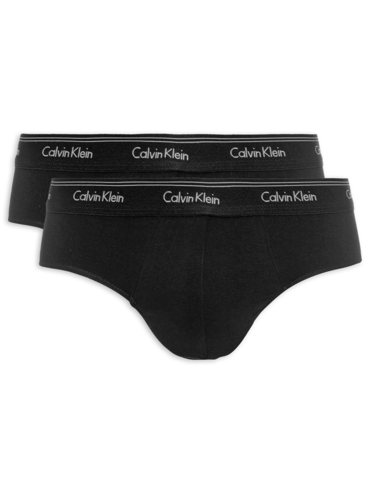 Kit Cuecas 2 Peças Brief - Preto