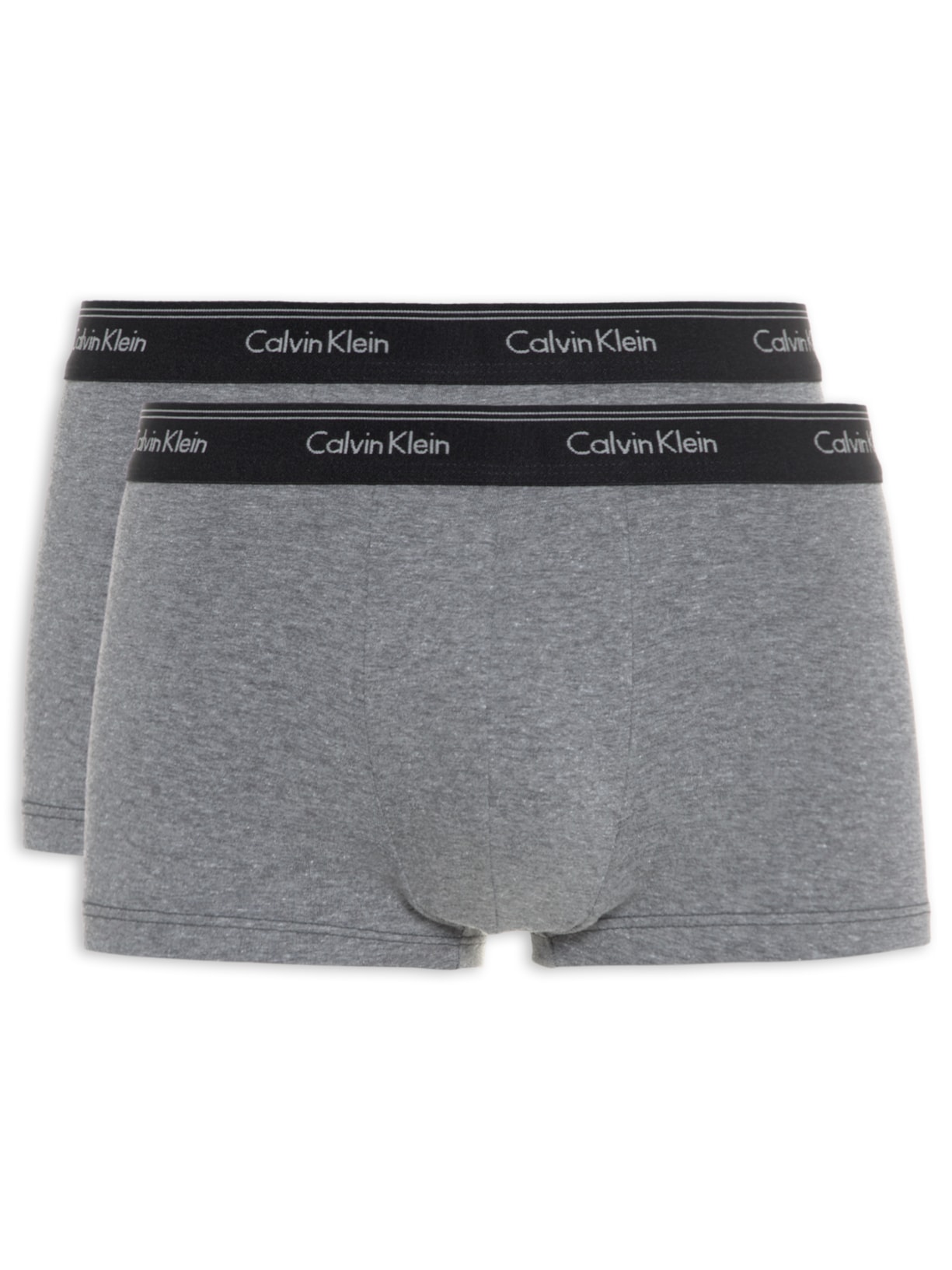 Kit Cuecas 2 Peças Low Rise Trunk - Cinza