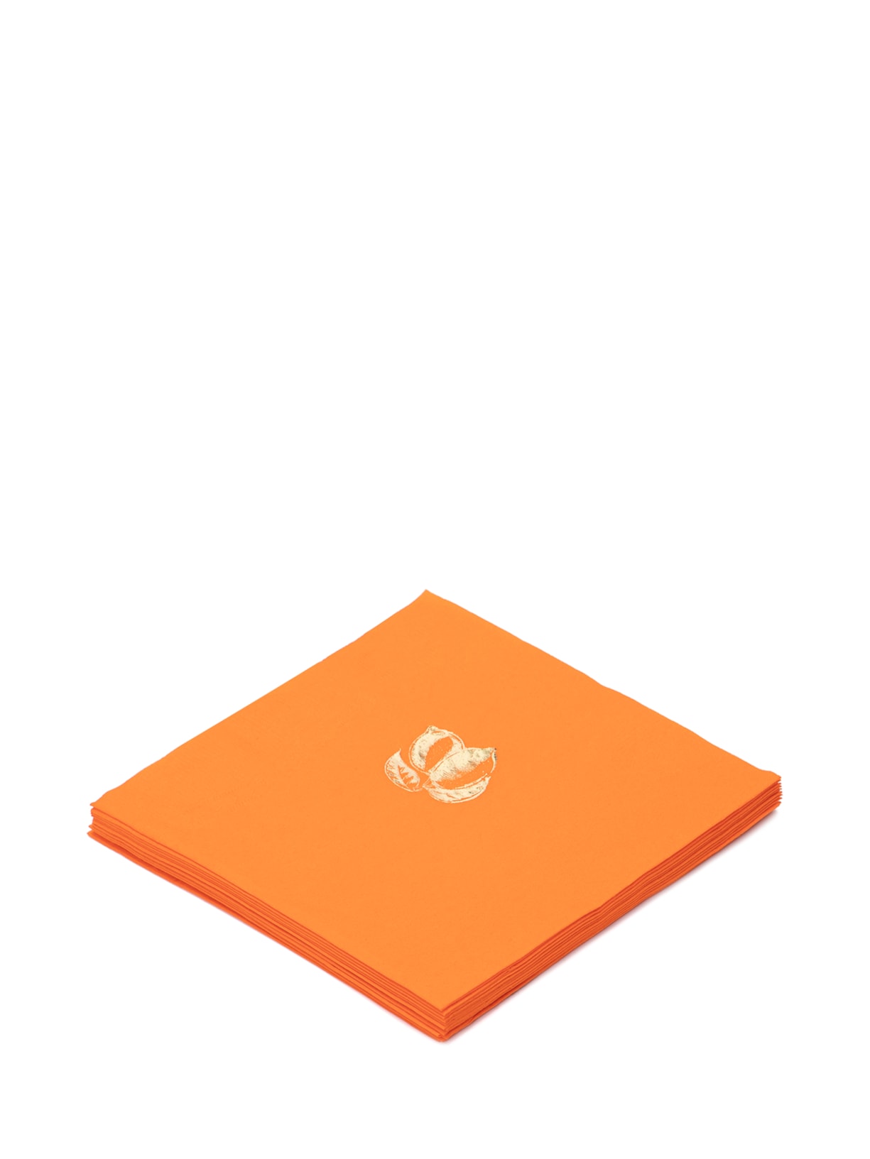 Kit de 12 Guardanapos Limão Siciliano - Laranja