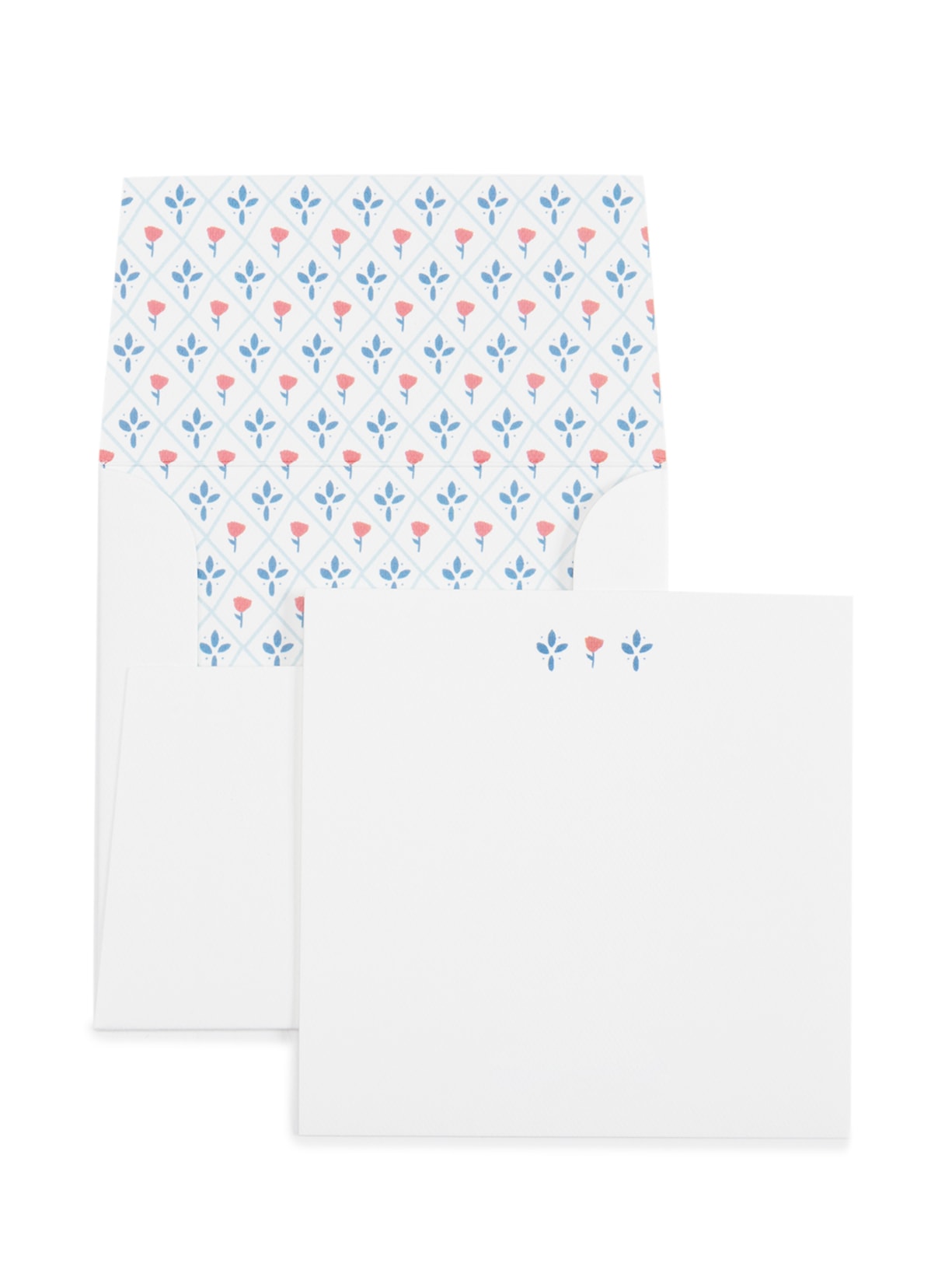 Kit de 15 Cartões De Agradecimento Tecido Francisca Em Papel Markatto Concetto - Branco