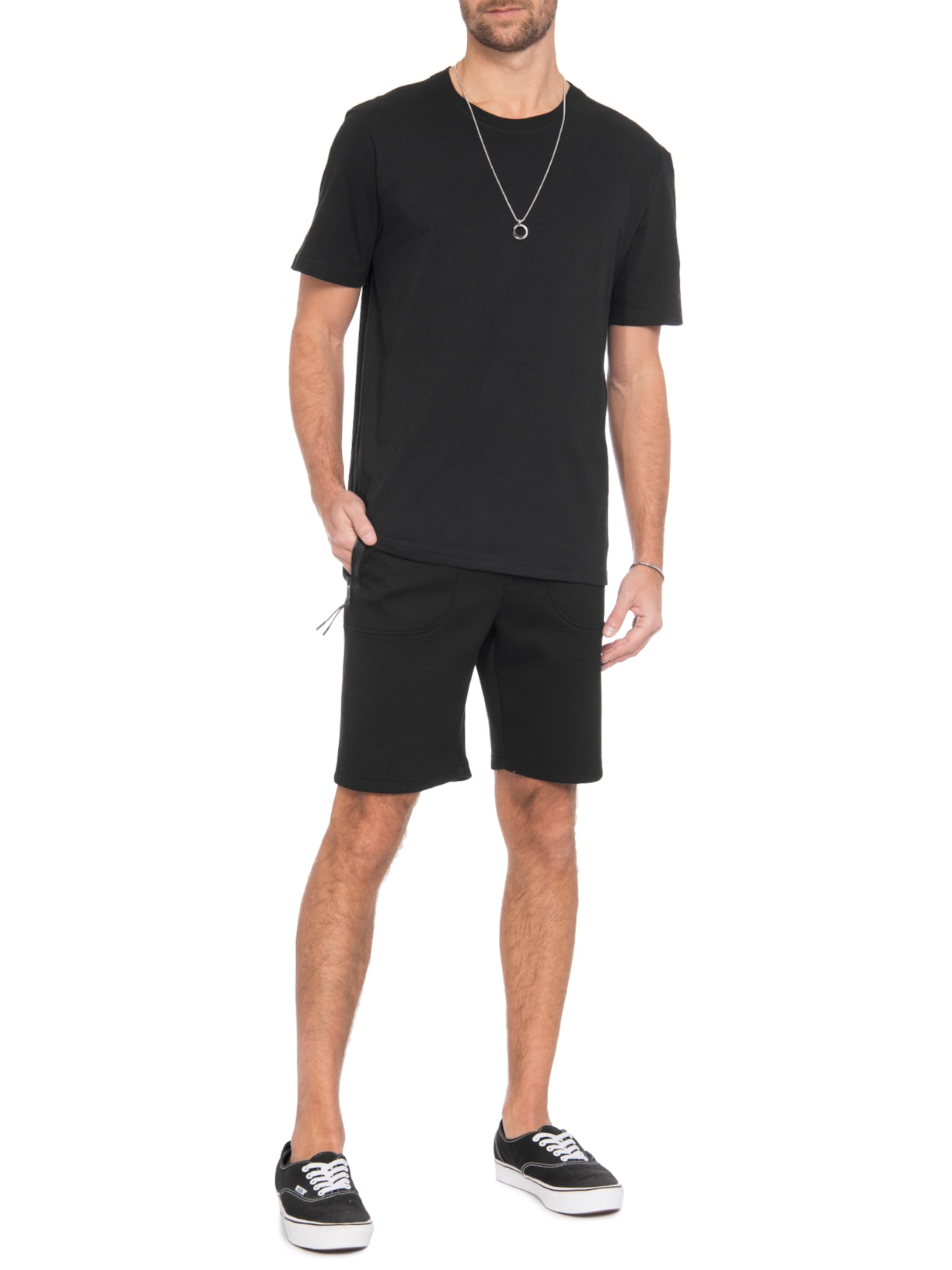 Kit de 2 Camisetas Masculina Basic Branco John John