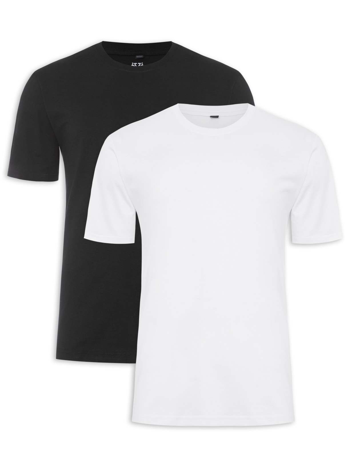 Kit de 2 Camisetas Masculina Basic Branco John John