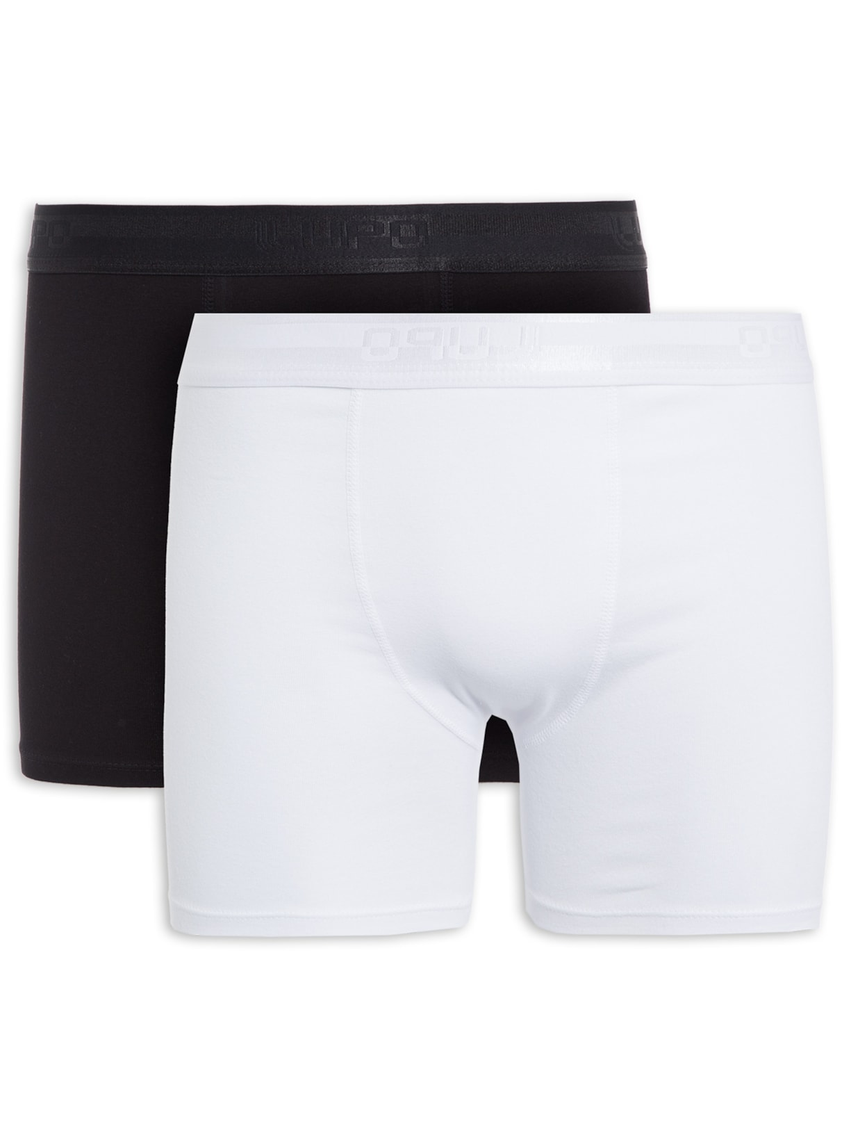 Kit De 2 Cuecas Am Boxer Branco Lupo