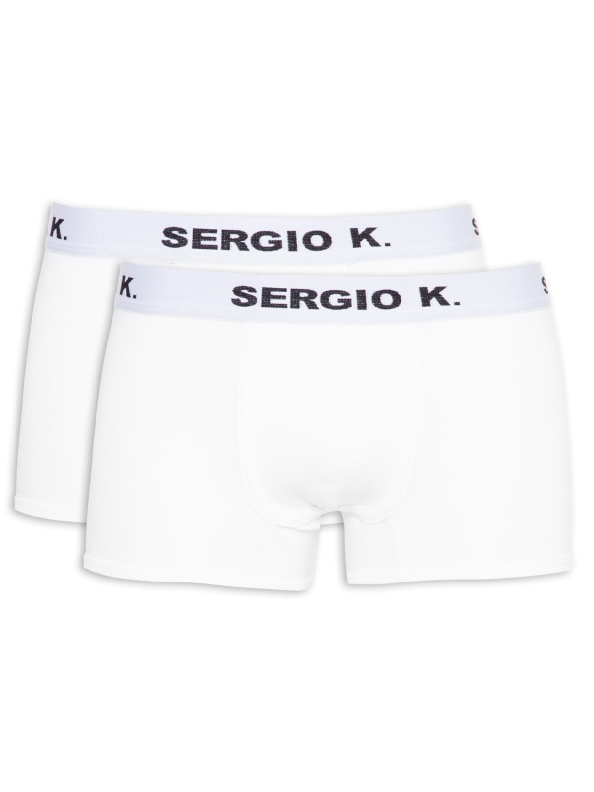 Kit De 2 Cuecas Boxer - Branco