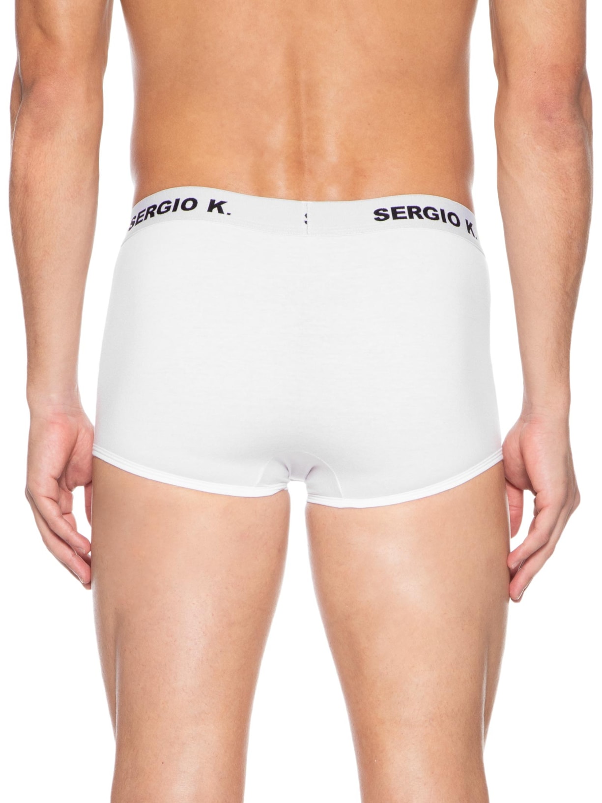 Kit De 2 Cuecas Boxer Branco Sergio K