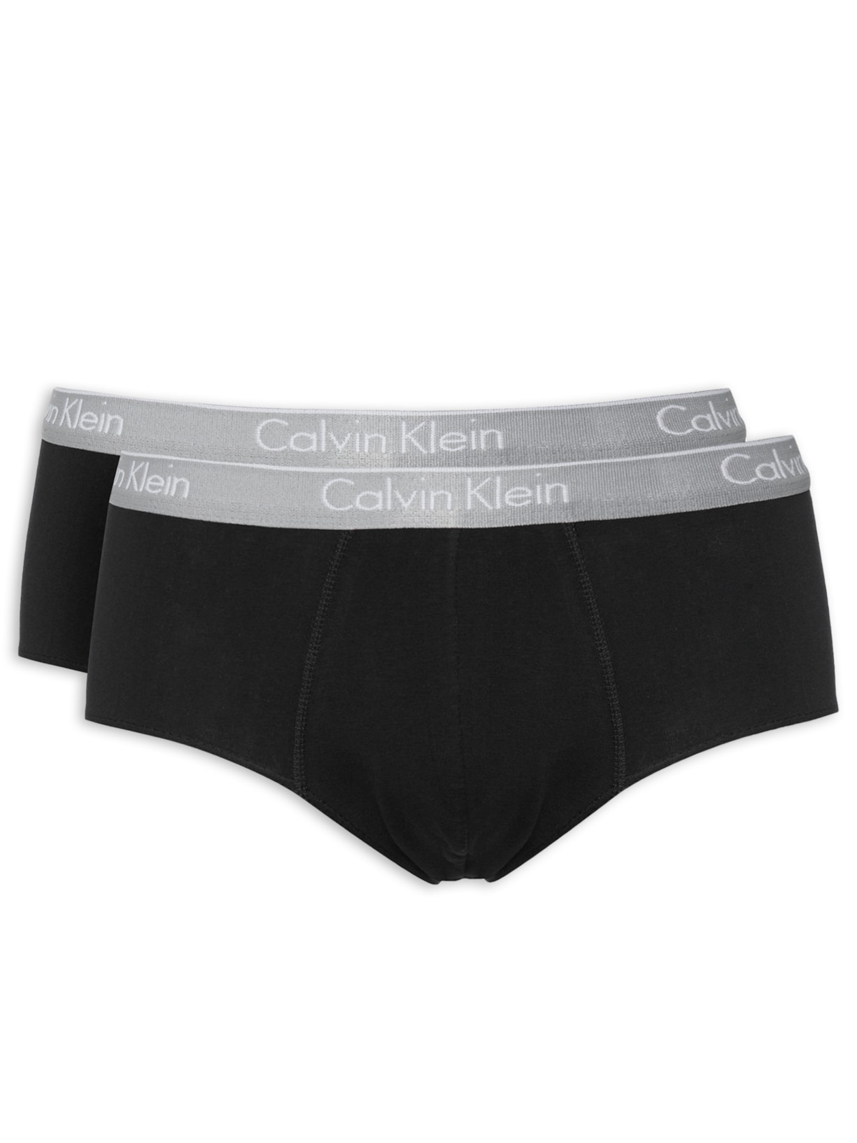 Kit de 2 Cuecas Brief Cotton - Cinza