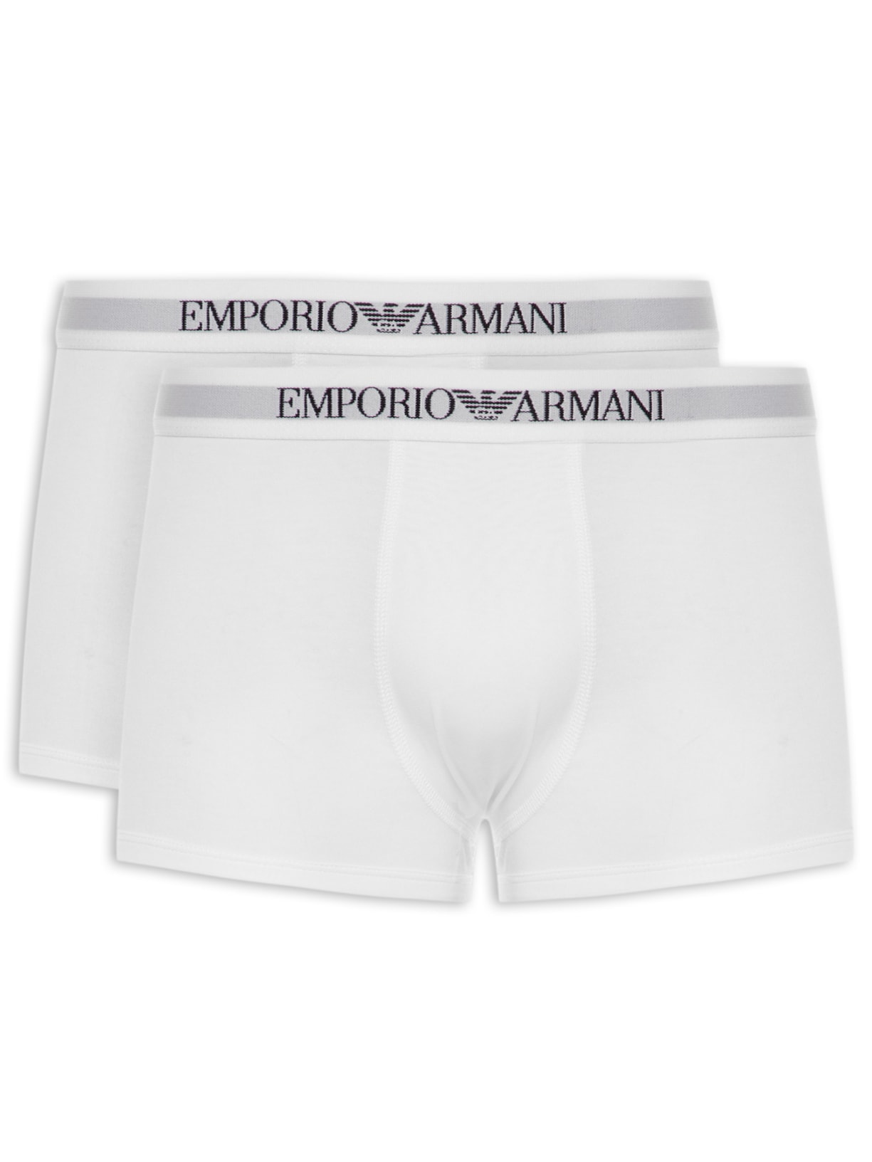 Kit De 2 Cuecas De Malha - Branco