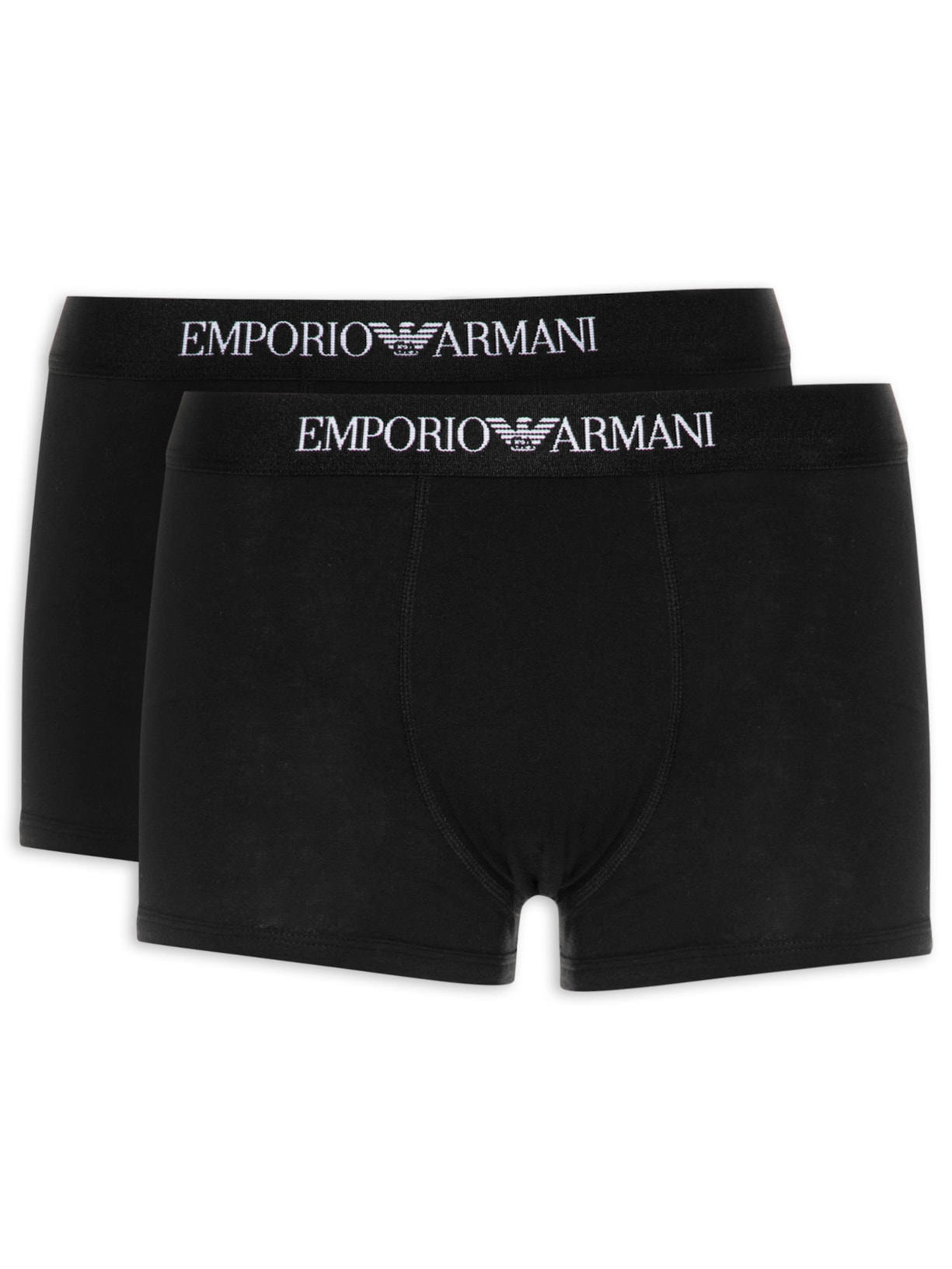 Kit De 2 Cuecas De Malha - Preto